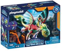 Konstruktors Playmobil Dragons Nine Realms: Thunder & Tom 71083, 14 gab.