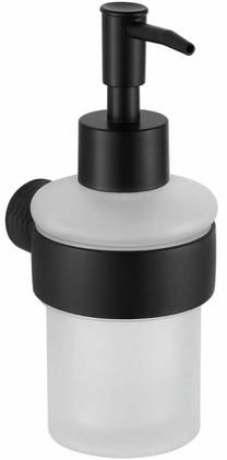 Sieninis skysto muilo dozatorius Mexen Base 70882388-70, balta sp./juoda sp., 0.18 l