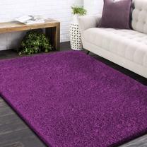 Kilimas vidaus Shaggy 0228, violetinė sp., 220 cm x 160 cm