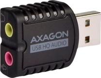 Garso plokštė Axagon ADA-17 USB - HQ MINI audio, juoda sp.