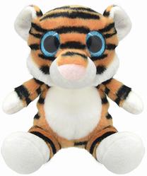 Mīkstā rotaļlieta Wild Planet Tiger 53454, oranža krās., 15 cm