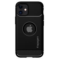 Telefona vāciņš Spigen, melna krās., Apple