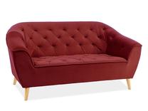 Sofa Galaxy Galaxy 2 Velvet Sofa, raudona sp., 167 x 90 cm x 83 cm