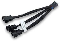 Adapteris EKWB Y-Splitter, 10 cm, juoda sp.