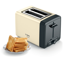 Тостер Bosch DesignLine TAT4P427, черный цв./бежевый цв.