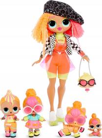Lėlė L.O.L. Surprise! O.M.G. Neon Q.T. Family Pack 423195, 25 cm, įvairių spalvų