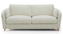 Sofa Homede Moontiza 2-Seater, kreminė sp., 201 x 102 cm x 87 cm