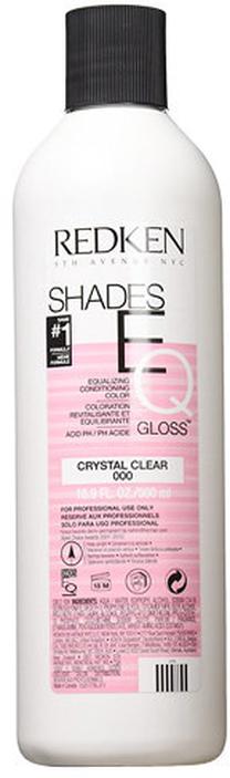 Kраска для волос Redken Shades EQ Gloss, crystal clear цв., 000, 60 мл