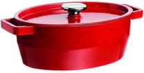 Kастрюля Pyrex, Ø33 см, 5.8 л, красный цв.