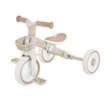 Vaikiškas dviratis Globber LEARNING TRIKE 2IN1 PLUS, ruda sp., 8"