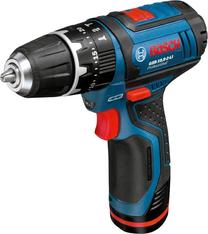 Smūginis gręžtuvas su akumuliatoriumi Bosch GSB 10.8V 2-Li, 10.8 V, 2 Ah