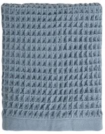 Vannas dvielis Homla Vaffel 789021, zila krās., 150 cm x 100 cm