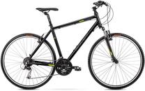 Velosipēds hibrīds Romet Orkan 2M, 28 ", 19" rāmis, melna krās./dzeltena krās.