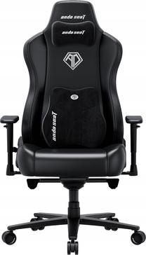 Игровой стул Anda Seat Novis Plus XL, 54 x 57 x 125 - 131 см, черный цв.