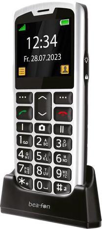 Telefons ar pogām Beafon SL260, 64 MB, melns krās., sudraba krās.