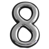 Uksenumber 8, 5 cm, plastik