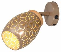 Šviestuvas sieninis Trio Bidar R81571765, E14, 1 x 10 W