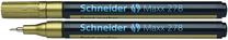 Tekstimarker Schneider Maxx 278 65S127853, 0.8 mm, kuldne v.