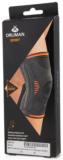 Лангетка Orliman Elastic Knee Support, S, серый цв.