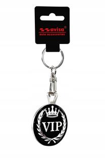 Raktų pakabukas Avisa VIP 3D, juoda sp.