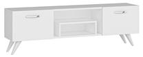 ТВ стол Kalune Design Irma, белый цв., 150 см x 29.6 см x 41.6 см