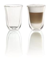 Dvigubo stiklo stiklinių rinkinys DeLonghi DLSC312, skaidri sp., 0.33 l