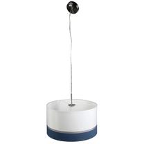 Valgusti rippuv Eglo Spaltini Sea 10010666, E27, 1 x 60 W, sinine v./valge v. / hõbe v.