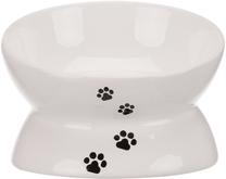 Dubenėlis gyvūnui Trixie Ceramic Bowl, 0.15 l, 13 cm, balta sp.