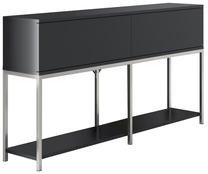 Konsoles galds Kalune Design Lord, antracīta krās., 150 cm x 30 cm x 80 cm