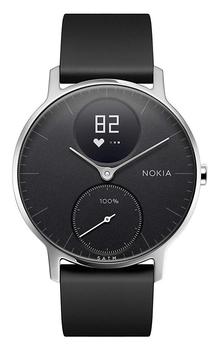 Išmanusis laikrodis Nokia Steel HR, juoda sp. Prekė su pažeista pakuote.