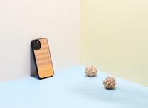 Чехол для телефона Man&Wood Case for iPhone 12 Pro Max Herringbone Arancia, черный цв., Apple