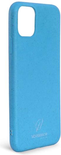 Чехол для телефона Screenor EcoStyle Palm Turquoise, голубой цв., Apple