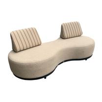 Sofa Home4you Amano, smėlio sp., 200 x 92 cm x 42 cm