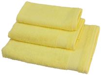 Vonios rankšluosčių rinkinys Ardenza Madison Terry, geltonas, 3 vnt.