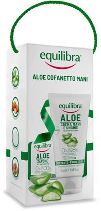 Kūno priežiūros rinkinys Equilibra Aloe, 2 vnt.