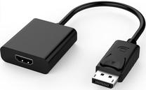 Adapteris MicroConnect DisplayPort to HDMI DPHDMI3 DisplayPort male, HDMI female, 0.15 m, melna krās.