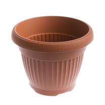 Gėlių vazonas Prosperplast DCE20, plastikinis, ruda sp.