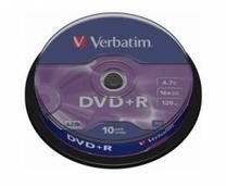 Ierakstāms kompaktdisks Verbatim, 4.7 GB, 10gab.