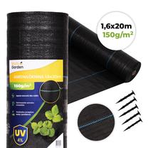 Agrotekstilė MultiGarden, juoda sp., 20 m x 1.6 m, 90 g/m²