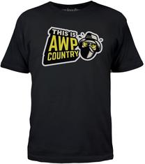 T-krekls Gaya Entertainment AWP Country, melna krās.