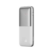 Nešiojamas įkroviklis (Power bank) Baseus Bipow Pro, 10000 mAh, 20 W, balta sp.