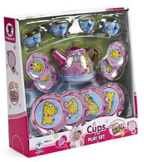 Rotaļu virtuves piederumi Elephant Toys Cups Tea Set, daudzkrāsaina