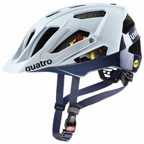Шлемы велосипедиста универсальный Uvex Quatro CC Mips, голубой цв., 52-57 cm