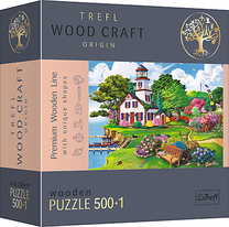 Medinė dėlionė Trefl Summer Haven 20161T, 375 cm x 254 cm, 500 vnt., įvairių spalvų