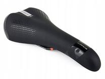 Dviračio balnelis Selle Italia ST X Race Gel DDBA2003, putų polistirenas (eps)/dirbtinis kailis, juoda sp.