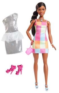 Lelle ar aksesuāriem Mattel Barbie Family & Friends Brooklyn JBF42, 29 cm, daudzkrāsaina