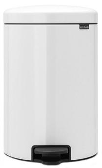 Šiukšliadėžė Brabantia NewIcon, balta sp., 20 l, 46 cm x 29 cm