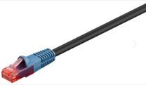 Кабель Goobay CAT 6 CAT 6 94393 RJ-45 8P8C, RJ-45 8P8C, 30 м, черный цв.