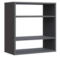 Žurnalinis staliukas Kalune Design Harpet, antracito sp., 29.6 cm x 59.6 cm x 63.2 cm