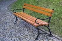 Lauko suoliukas, ruda sp., 60 cm x 180 cm x 70 cm
